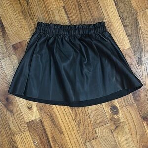 Isaac Mizrahi Black Skater Mini Skirt